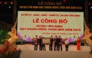 Huyện Yên Định tổ chức lễ đón nhận quyết định công nhận huyện đạt chuẩn nông thôn mới